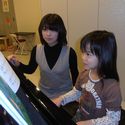 ピアノ教室・バイオリン教室のクレッシェレ音楽教室のピアノ、バイオリン、ソルフェージュなどのレッスン風景９